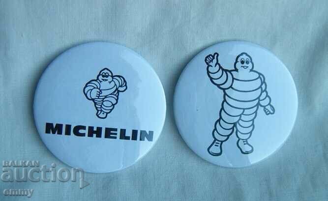 Ecuson anvelope auto Michelin - Michelin/Michelin, logo, 2 buc.