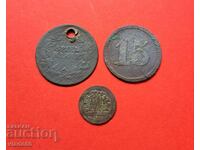 Lot of old tokens, ship token