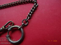 VERY OLD KUSTEC CHAIN POCKET WATCH 11