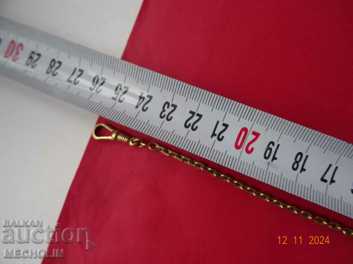 VERY OLD KUSTEC CHAIN POCKET WATCH 12 - 7 VERY OLD KUSTEC CHAIN POCKET WATCH 12 - 7