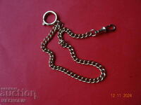 VERY OLD KUSTEC CHAIN POCKET WATCH 13