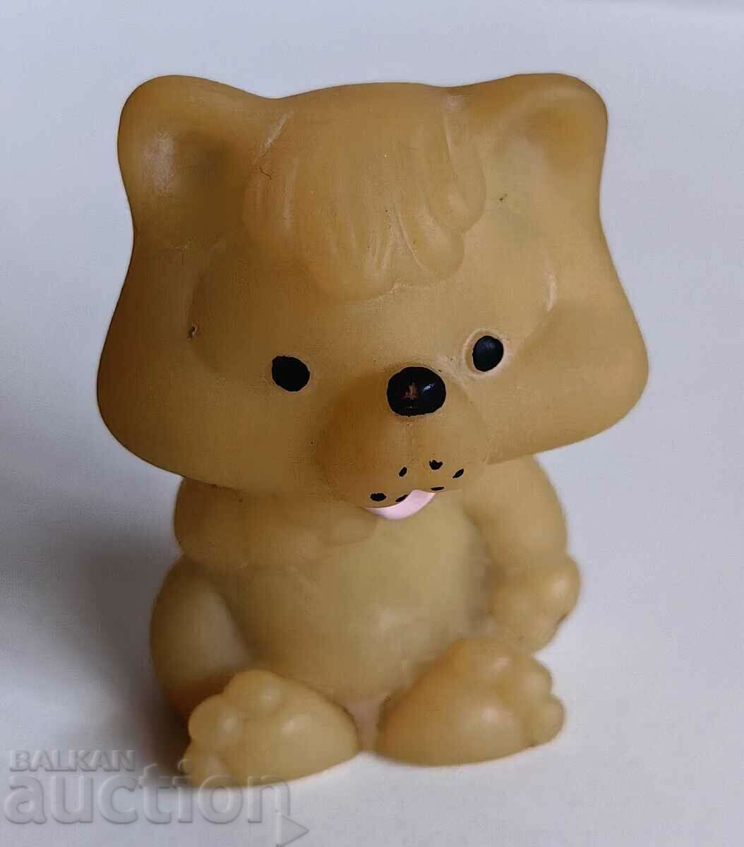 . LION SOCCER RUBBER TOY DOLL . LION SOCCER RUBBER TOY DOLL