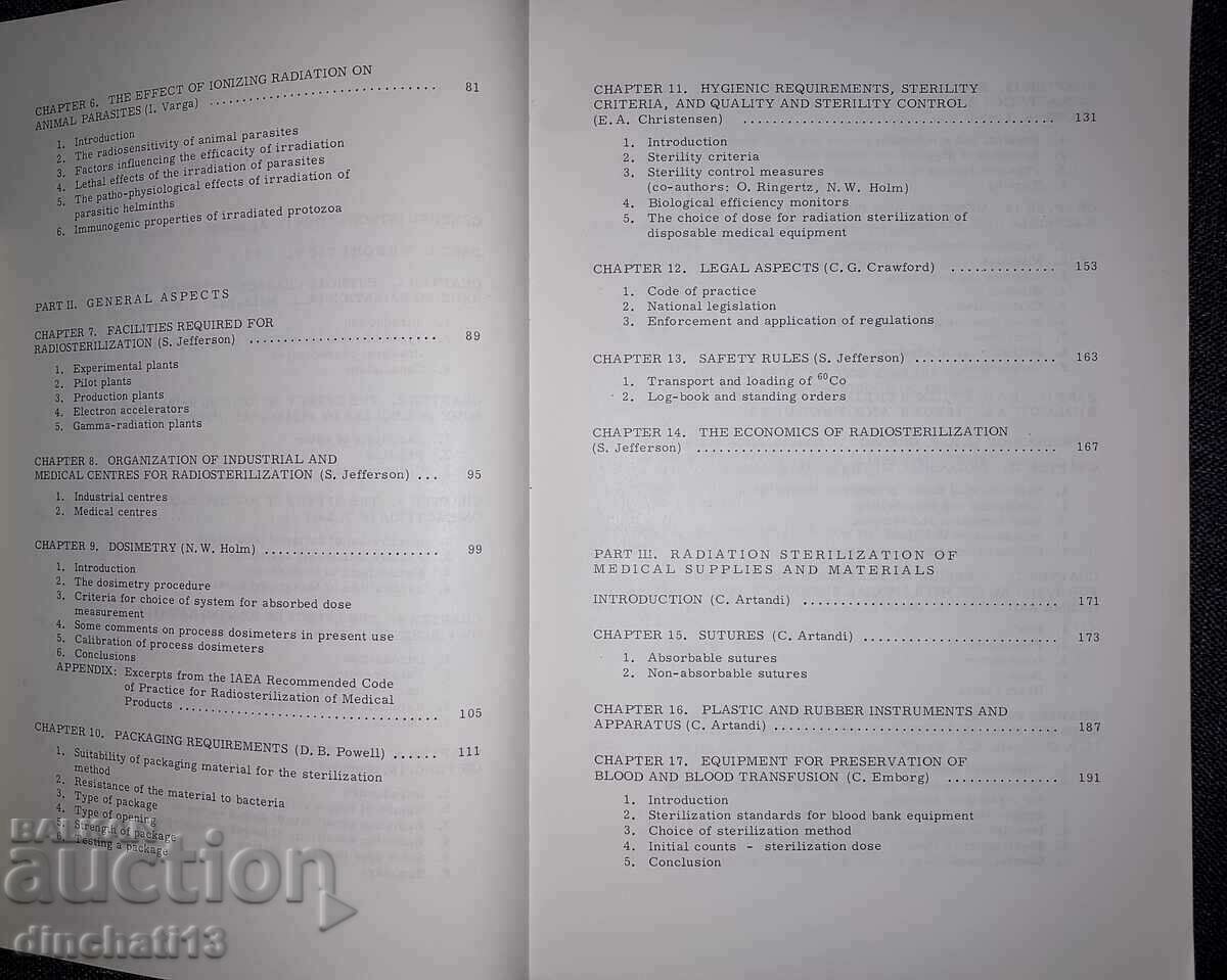 Delivery of Manual on radiation sterilization of medical and biological Delivery of Manual on radiation sterilization of medical and biological