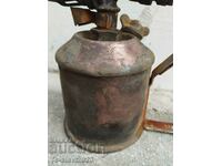 Old gasoline lamp, burner - Sievert