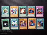 17 Yu Gi Oh playing cards or Yu Gi Oh collection 10 pcs. fans