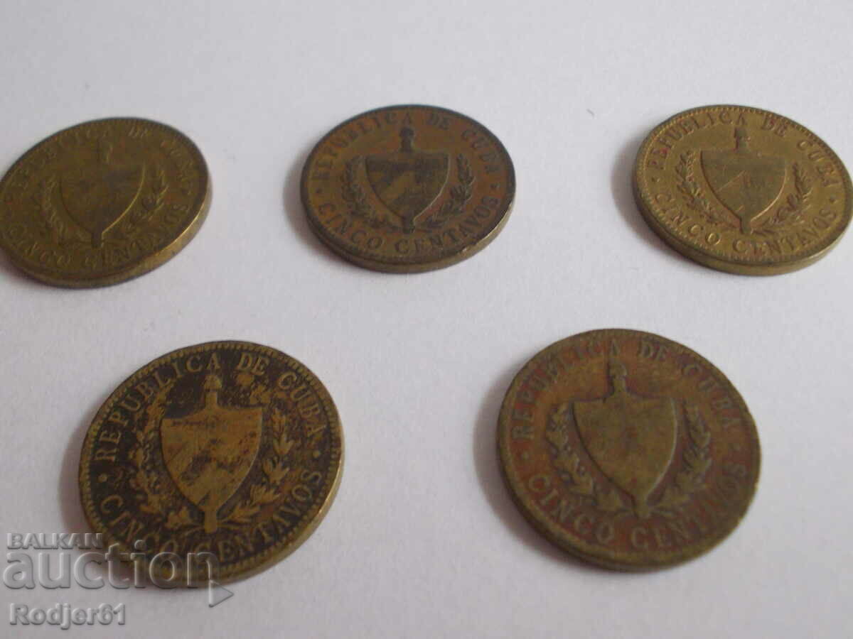 1943 5 centavos Cuba cu preț € 5.10 | 9.97 BGN