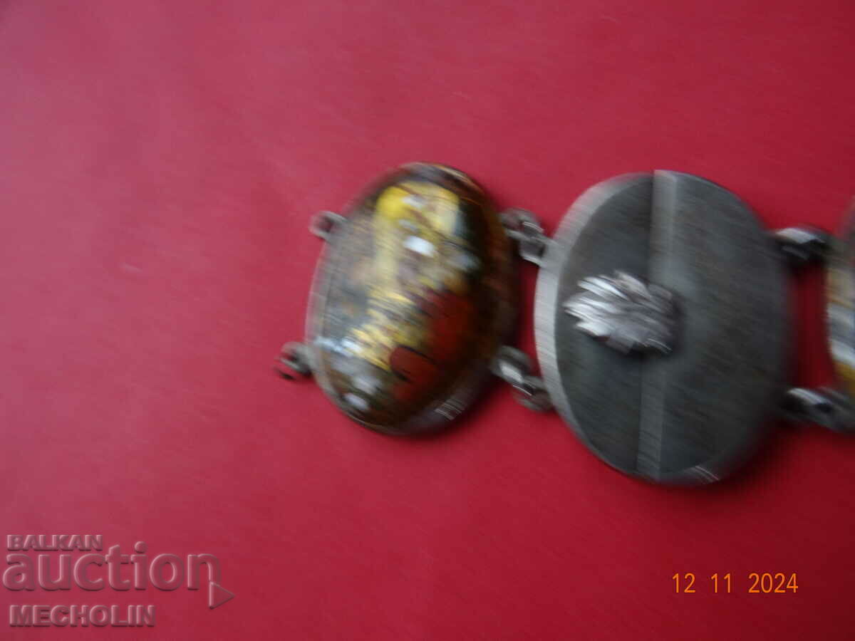 OLD MOTHER OF PEARL BRACELET WITH PATTERNS with price 15.00 BGN | € 7.67 OLD MOTHER OF PEARL BRACELET WITH PATTERNS with price 15.00 BGN | € 7.67