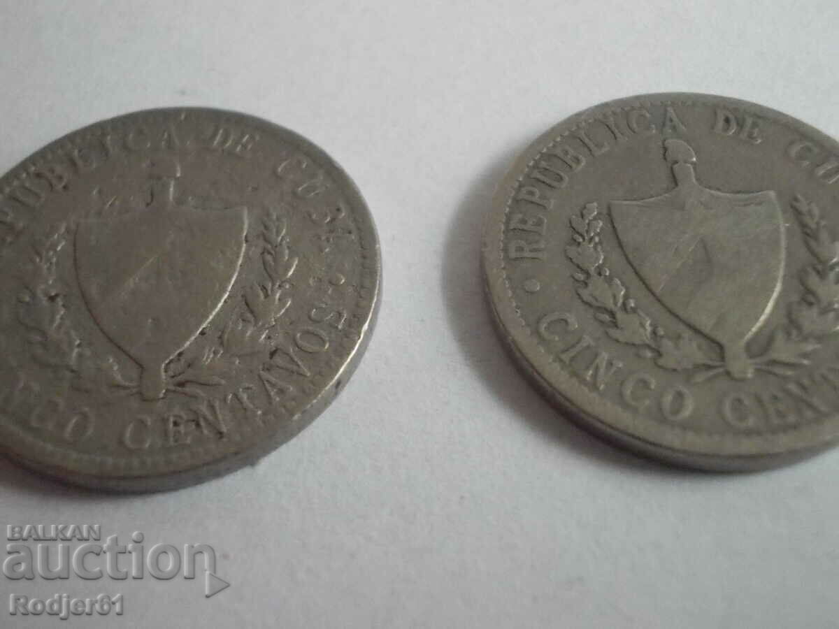 Livrarea 1915 5 centavos Cuba Livrarea 1915 5 centavos Cuba