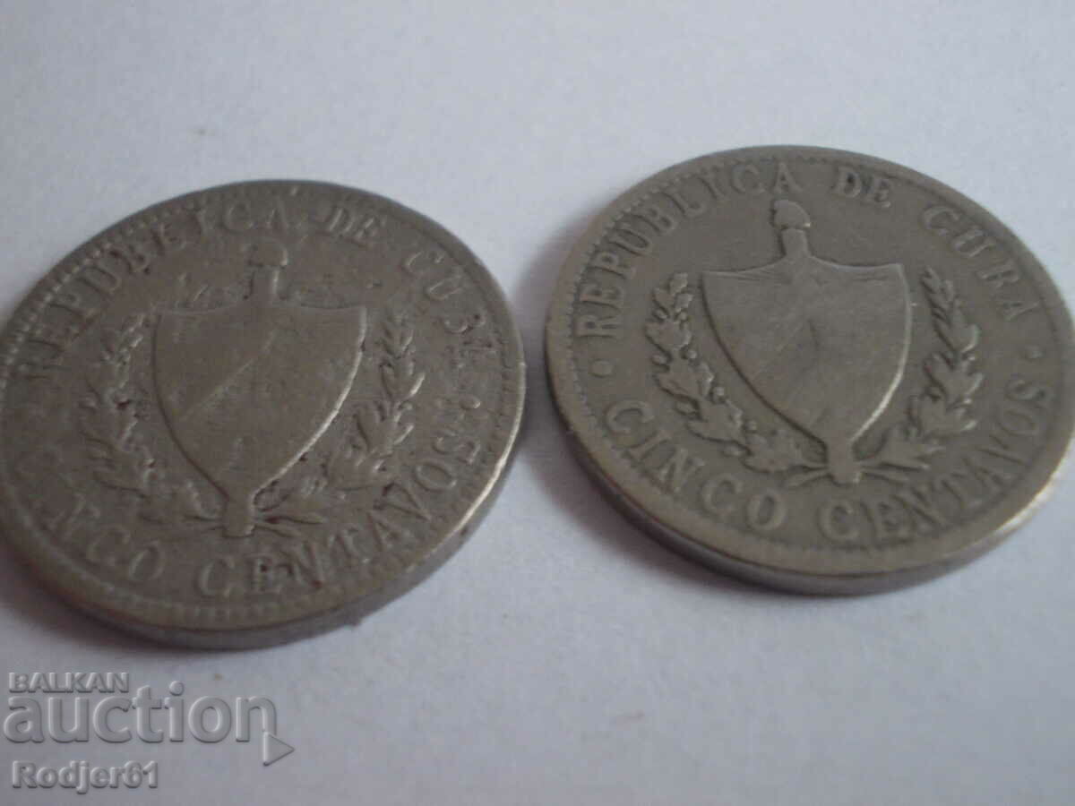 1915 5 centavos Cuba - 5 1915 5 centavos Cuba - 5