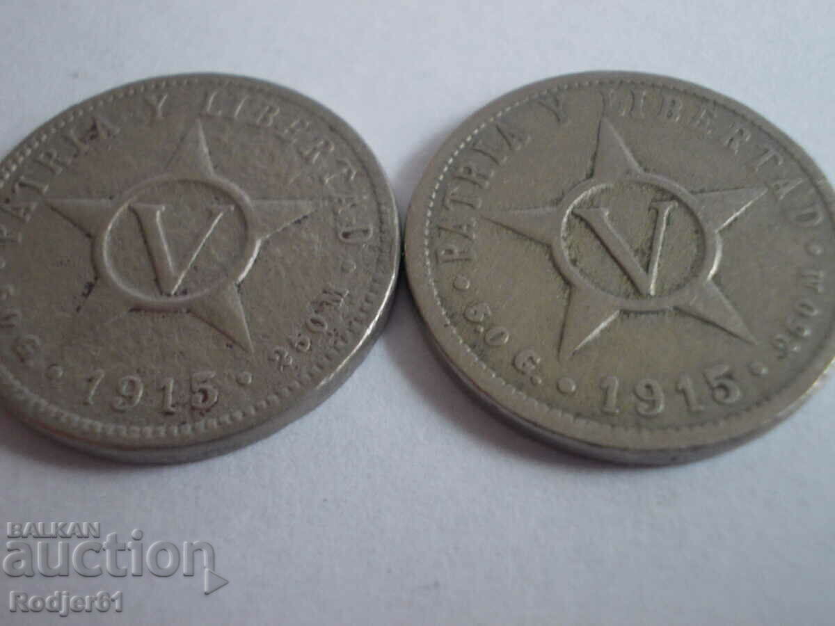1915 5 centavos Cuba - 6 1915 5 centavos Cuba - 6