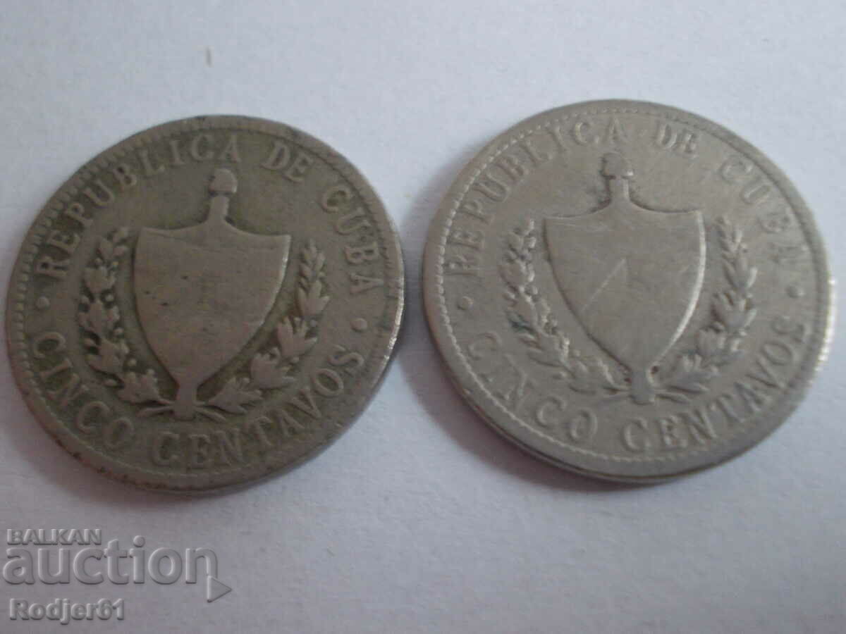 Доставка на 1920 5 сентавос Куба