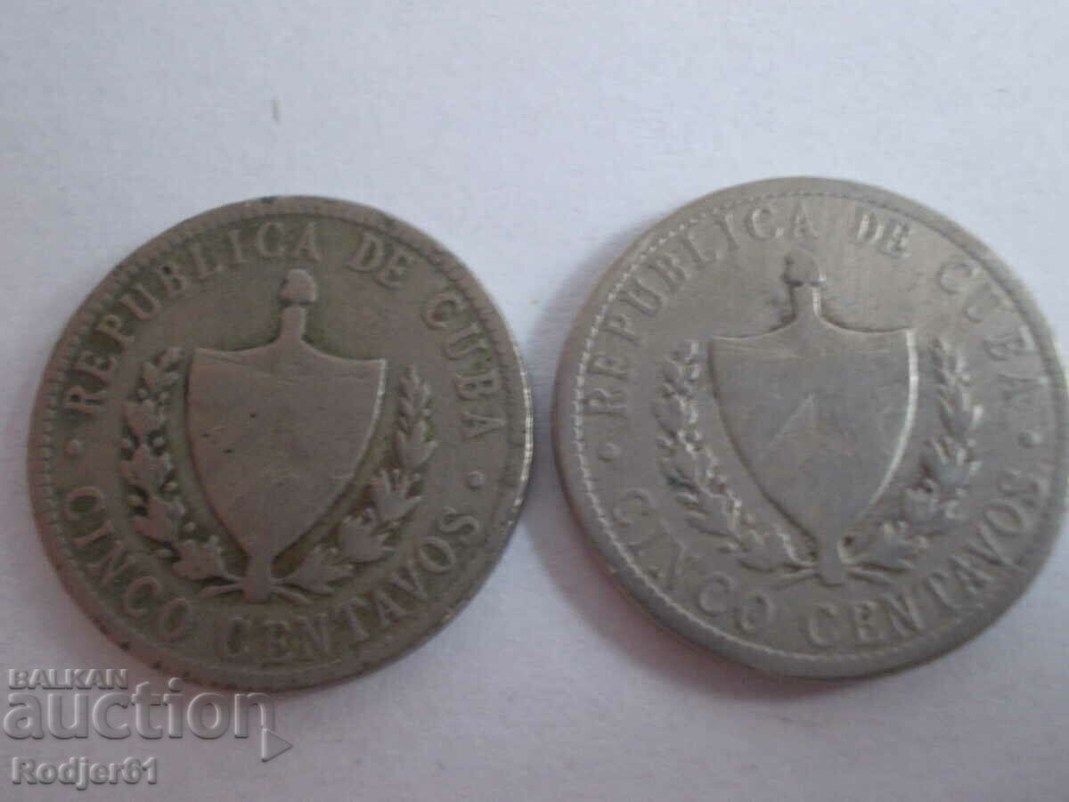 1920 5 сентавос Куба - 5