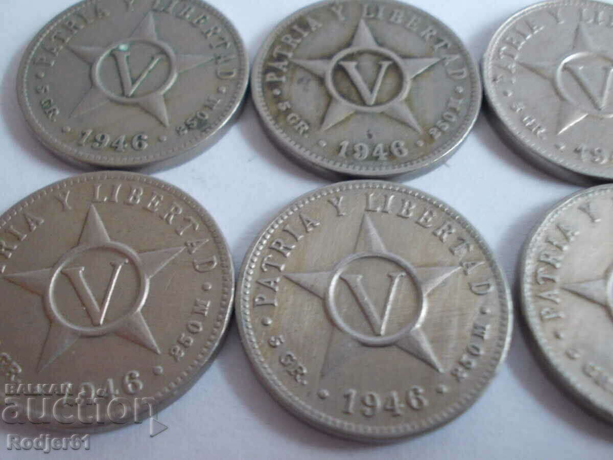 1946 5 centavos Cuba with price 10.00 BGN | € 5.11 1946 5 centavos Cuba with price 10.00 BGN | € 5.11