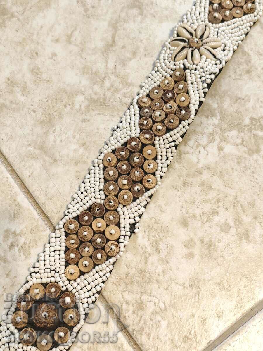 Auction Vintage Women's Belt for Folk Costume from Old Times Auction Vintage Women's Belt for Folk Costume from Old Times