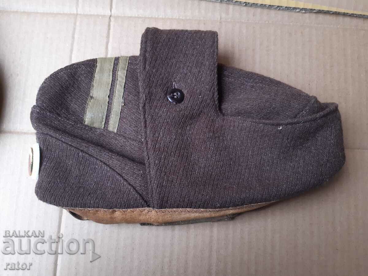Military officer's winter cap, hat, uniform - BNA, NRB with price 10.00 BGN | € 5.11
