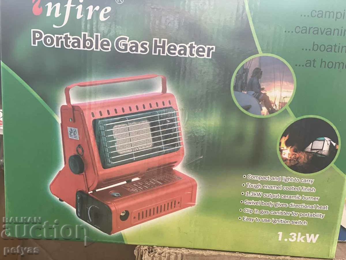 Incalzitor/aragaz pe gaz 1,3 kw - 7