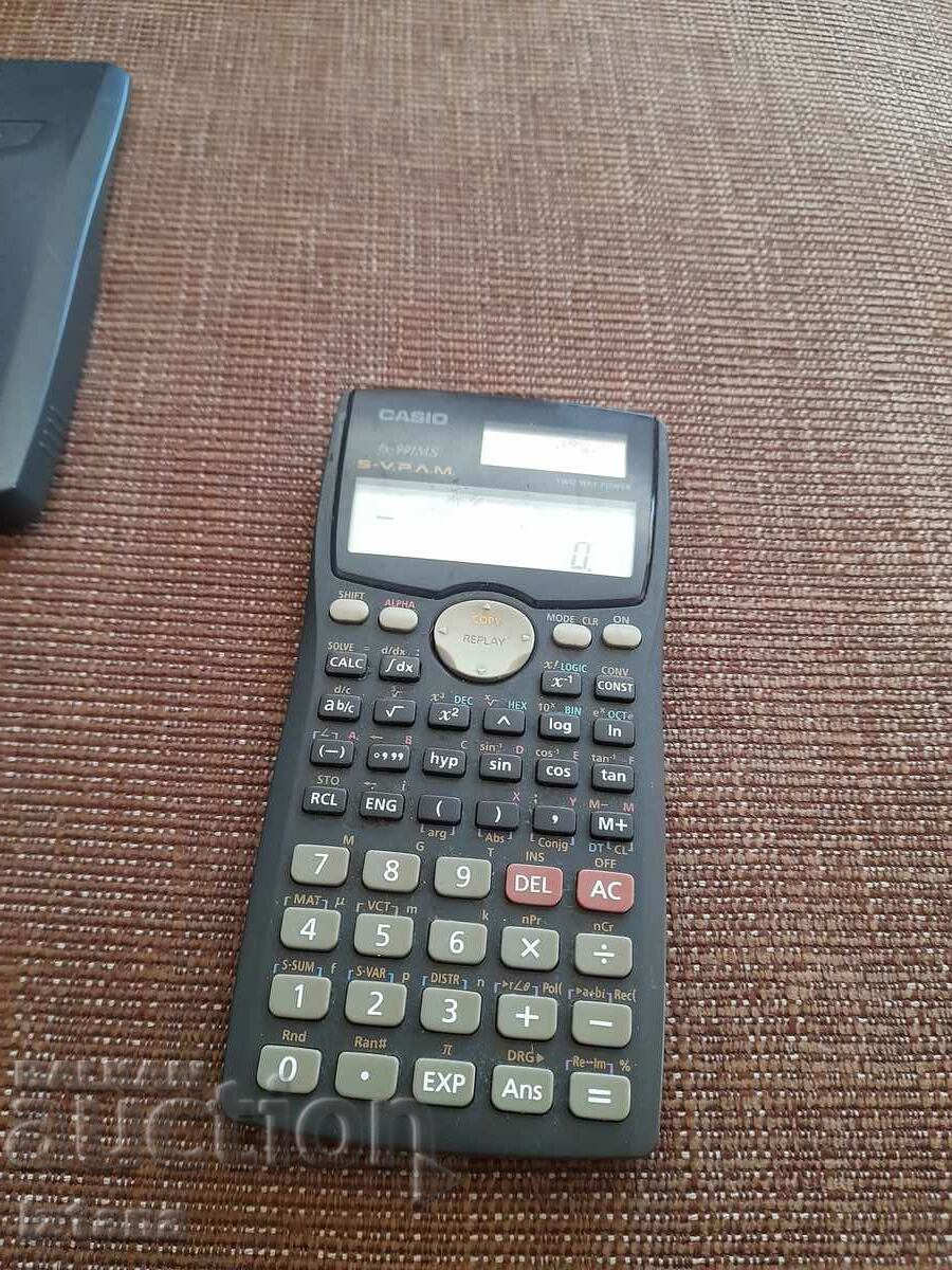 Livrarea Vechiul calculator Casio FX991-MS Livrarea Vechiul calculator Casio FX991-MS