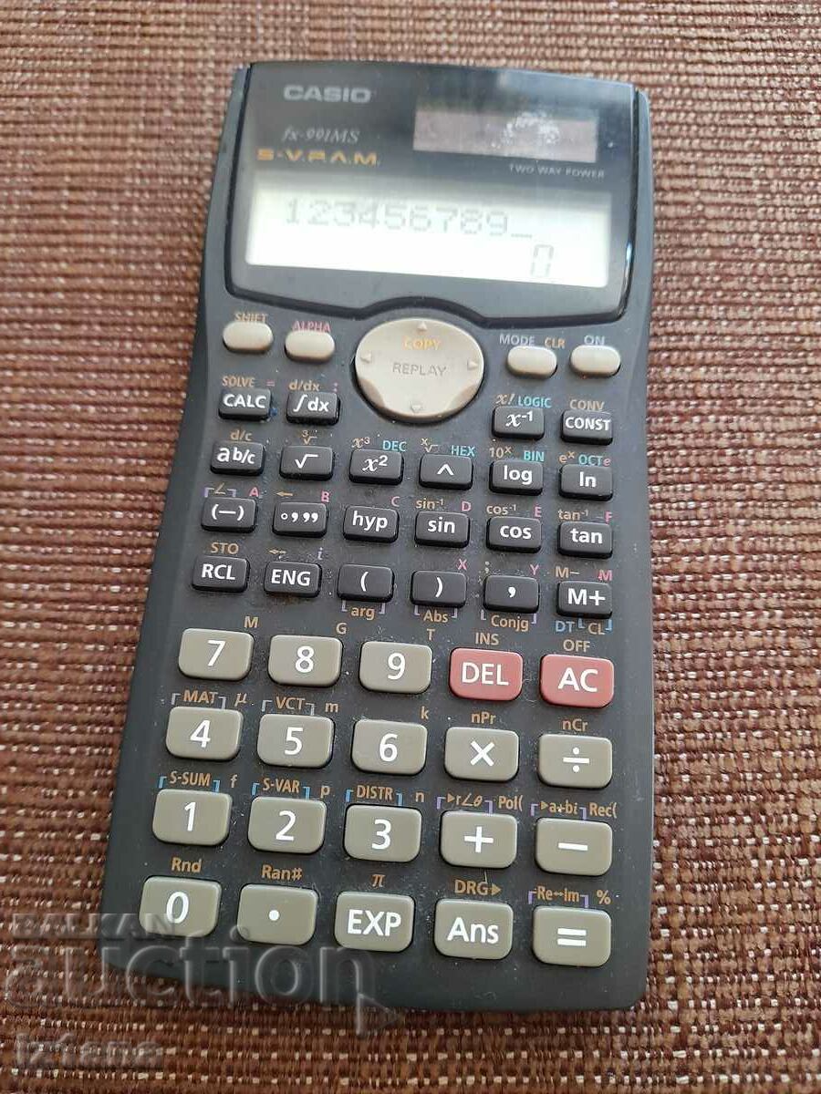 Vechiul calculator Casio FX991-MS - 6 Vechiul calculator Casio FX991-MS - 6