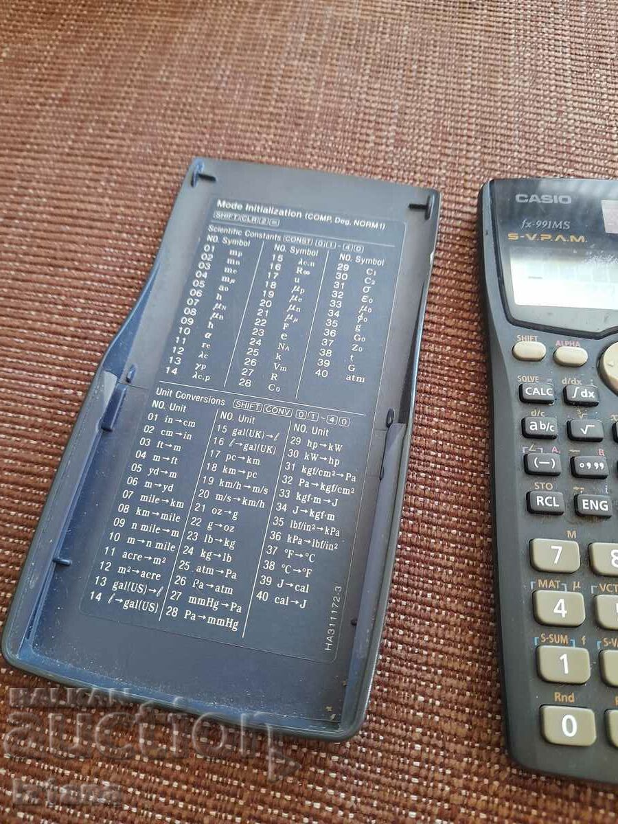 Vechiul calculator Casio FX991-MS - 7 Vechiul calculator Casio FX991-MS - 7