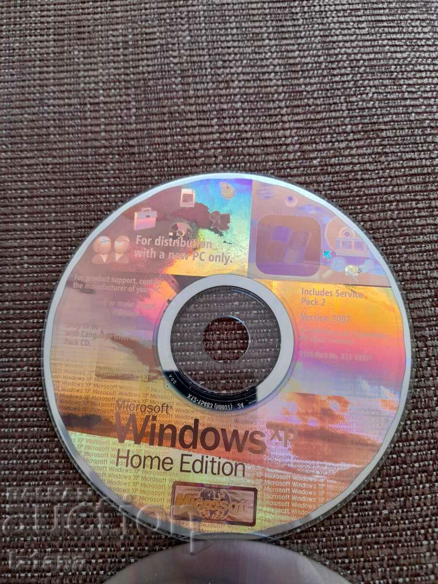 Livrarea CD Windows XP Home Edition