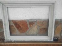 Old wooden picture frame 75/70 /7cm