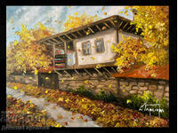 Denitsa Garelova oil painting 30/40 "Autumn ballad"