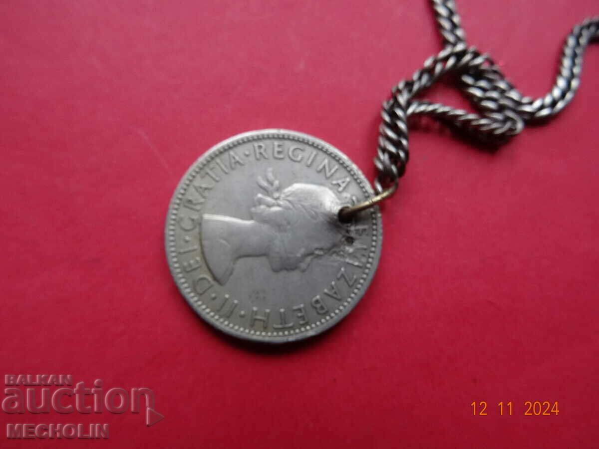 Delivery of 2 SHILLINGS ON CHAIN 1961 Delivery of 2 SHILLINGS ON CHAIN 1961