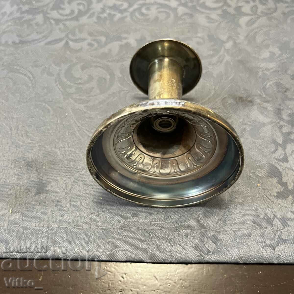 Swedish silver candlestick, markings with price 89.00 BGN | € 45.50 Swedish silver candlestick, markings with price 89.00 BGN | € 45.50