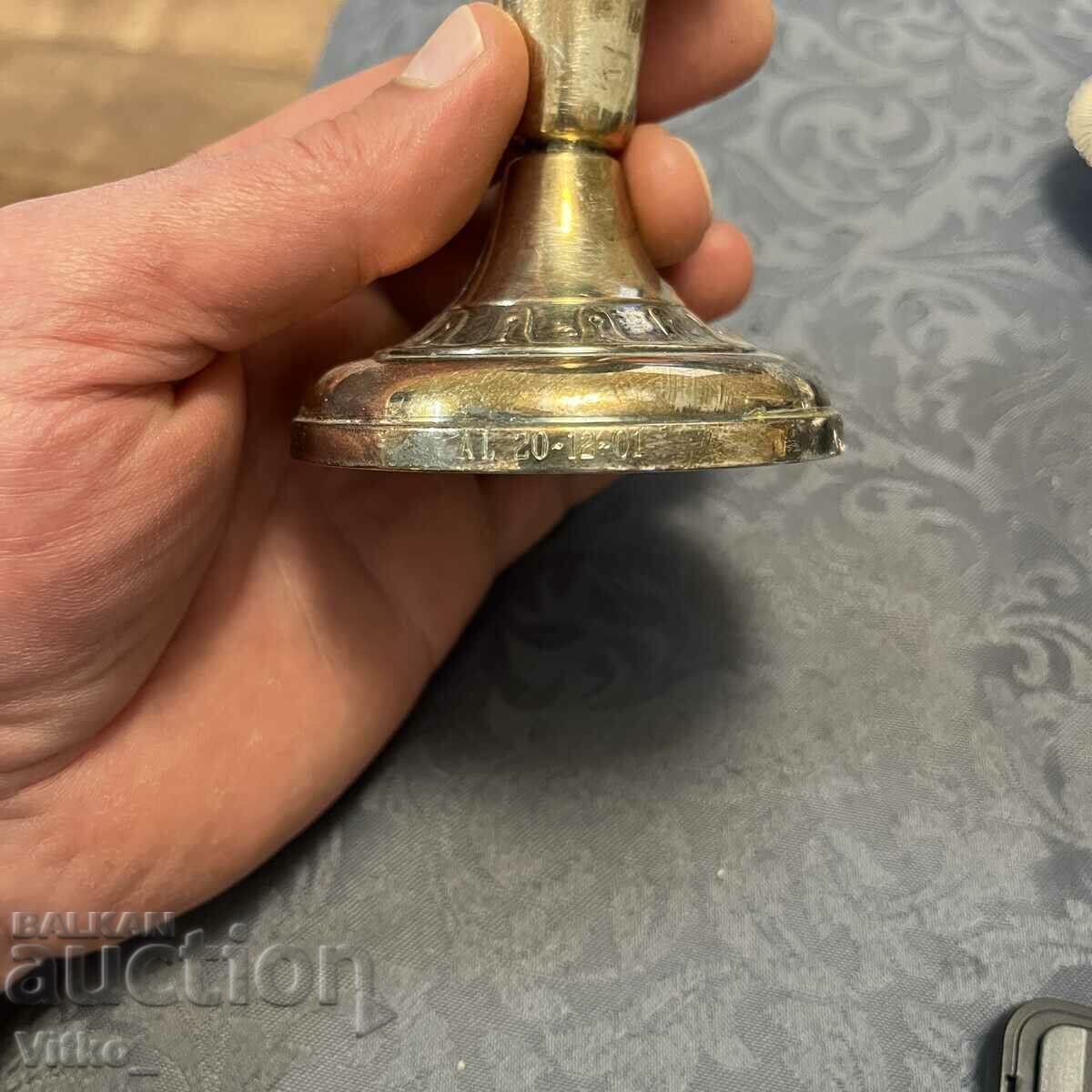 Delivery of Swedish silver candlestick, markings Delivery of Swedish silver candlestick, markings