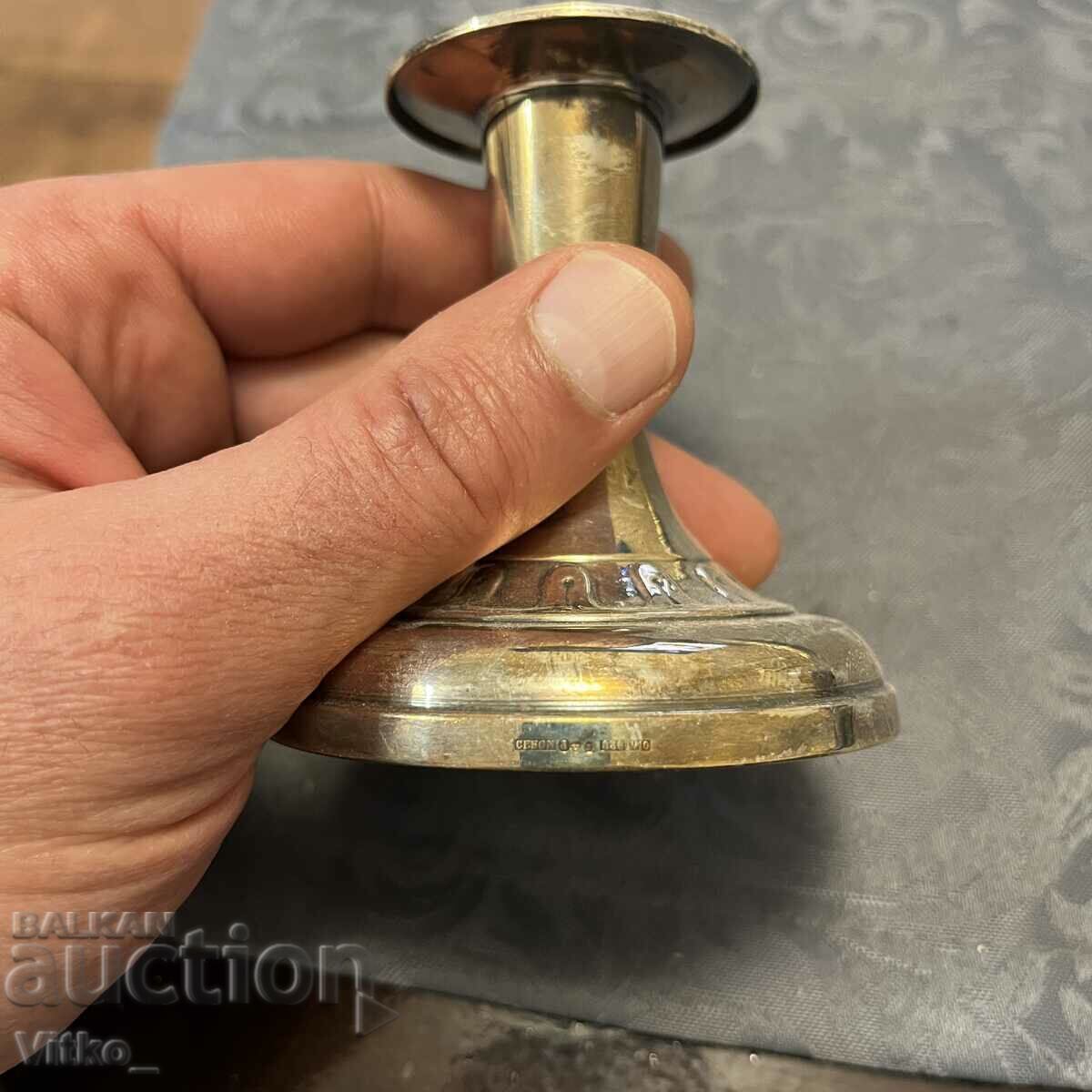 Доставка на Шведски сребърен свещник , маркировки Доставка на Шведски сребърен свещник , маркировки