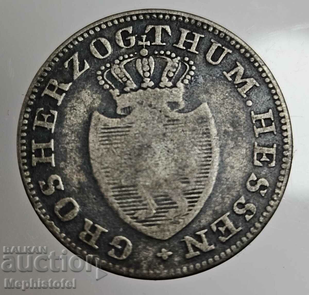 6 Kreuzer 1824, Hessen - silver coin