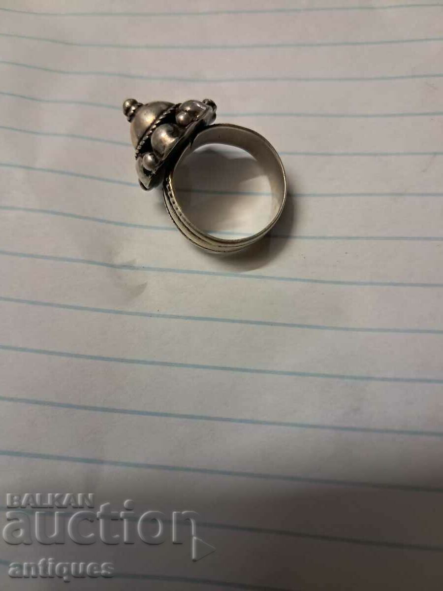 Αναγεννησιακό δαχτυλίδι ασήμι-2 - 5