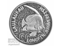 SILVER 1 OZ 2024 TOKELAU - LONGFIN BANNERFISH