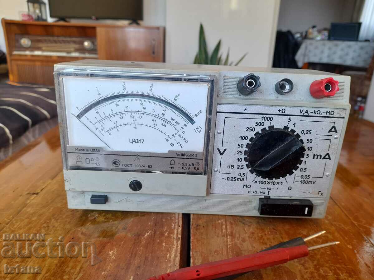 Auction Old Ts4317 multimeter Auction Old Ts4317 multimeter