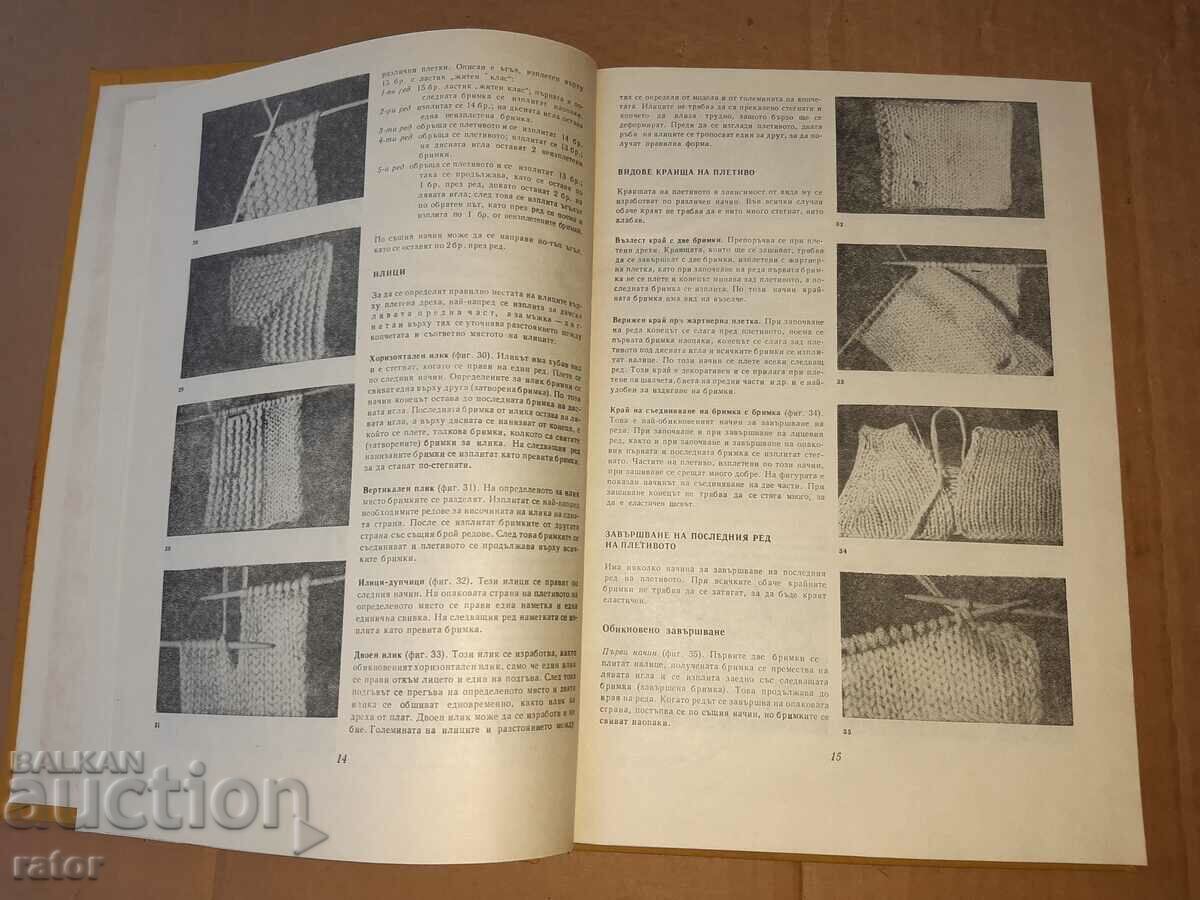 Auction  Modern Hand Knitting 1975