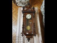 German wall clock GUSTAV BECKER SILESIA