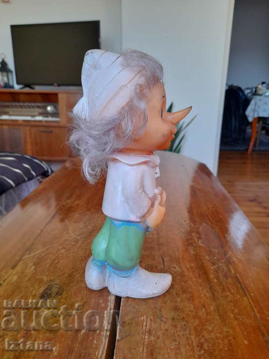Old toy, Pinocchio doll, Pinocchio with price 55.00 BGN | € 28.12 Old toy, Pinocchio doll, Pinocchio with price 55.00 BGN | € 28.12