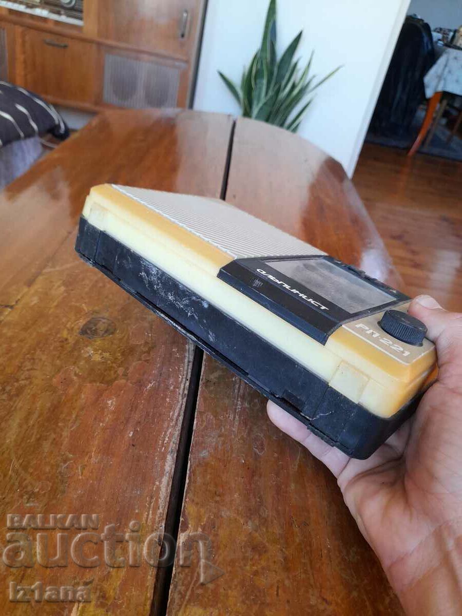 Old radio, Alpinist RP 221 radio receiver - 5 Old radio, Alpinist RP 221 radio receiver - 5