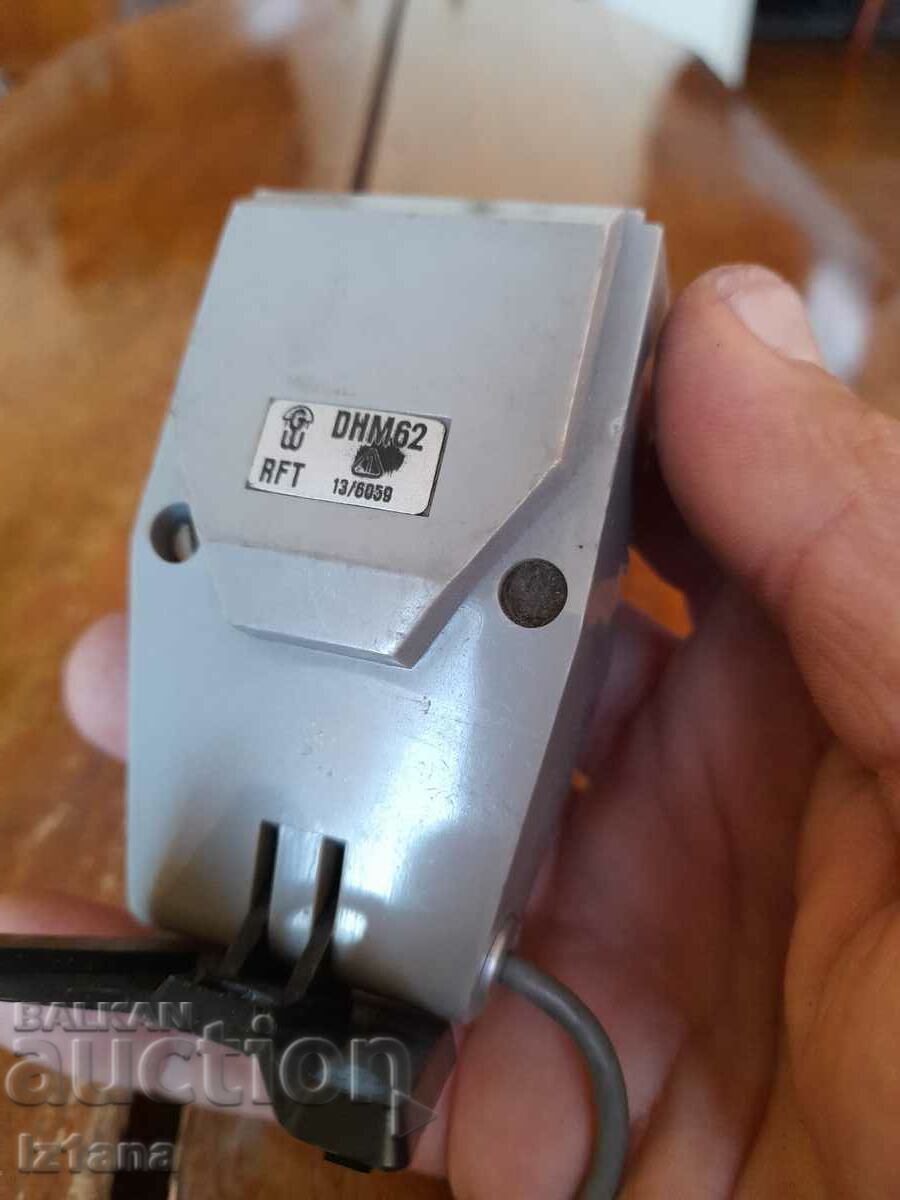 Old microphone RFT DHM62 - 5 Old microphone RFT DHM62 - 5