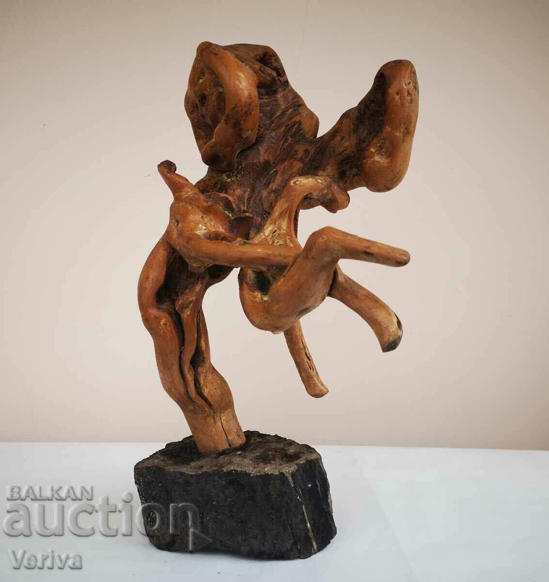 Unique Root Surgery, Walnut Root Statuette