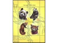 Bloc curat Fauna Mechki Panda 2010 din Bulgaria