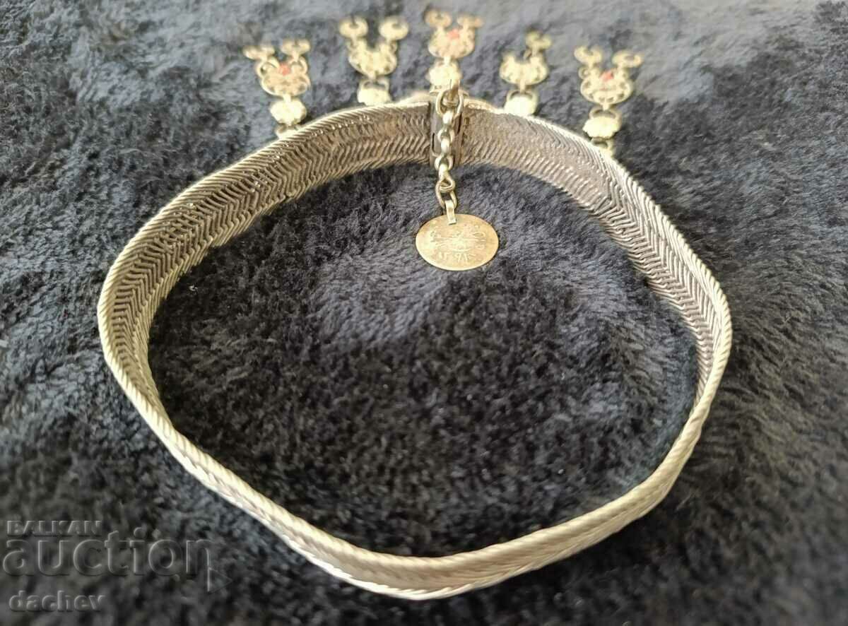 Colier de câine, bijuterii pentru gât renascentist din argint - 5 Colier de câine, bijuterii pentru gât renascentist din argint - 5