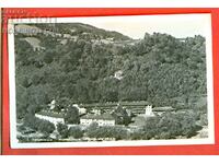 TRAVELED CARD - TROJAN MONASTERY GENERAL VIEW before 1940