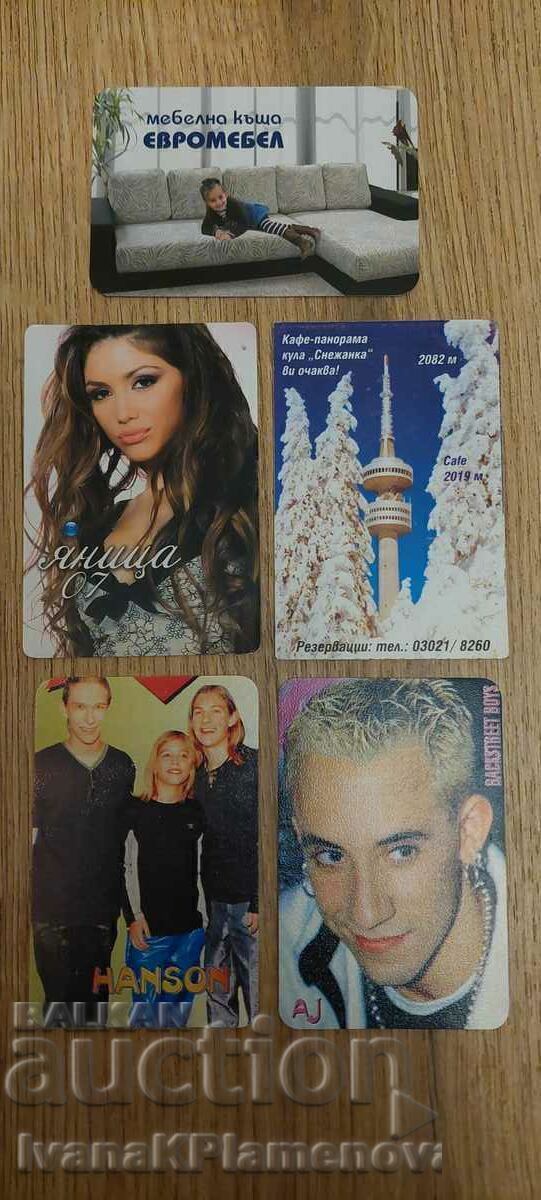 Calendars for collectors 5 pieces