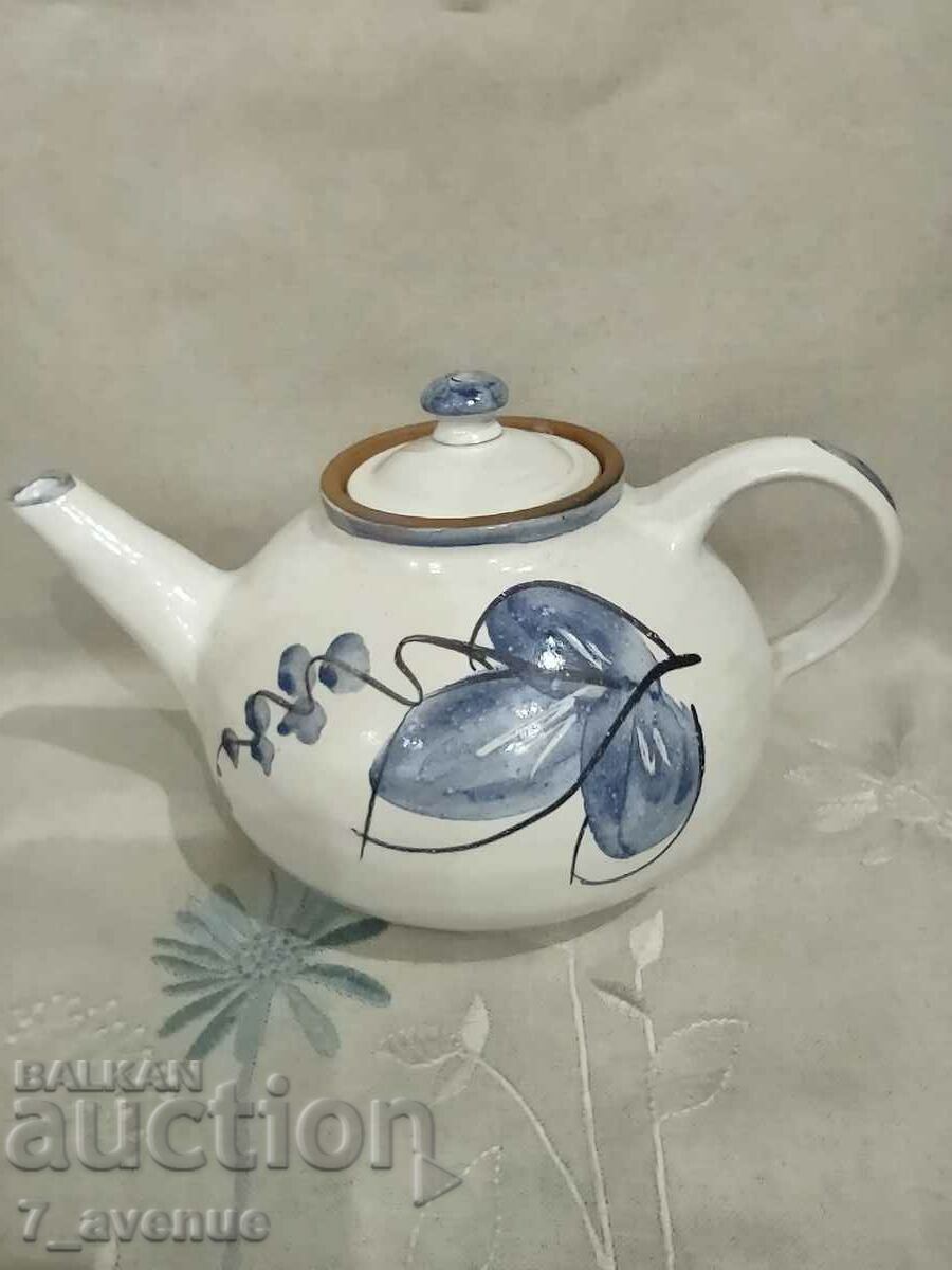 Beautiful teapot with stand, author, ceramic Germany, 11/15/24 - 5 Beautiful teapot with stand, author, ceramic Germany, 11/15/24 - 5