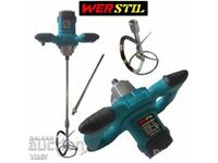 Construction mixer Werstil 2400W, mixer for concrete