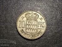 Monaco 20 francs 1951