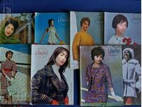 Magazines "Lada" 4 issues 1960+4 issues 1962 with patterns