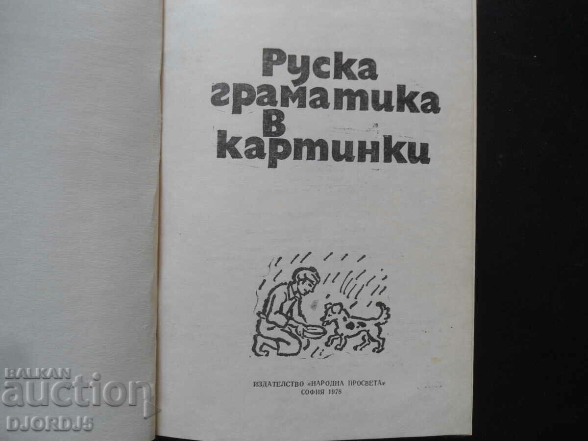 Russian grammar in pictures with price 3.00 BGN | € 1.53 Russian grammar in pictures with price 3.00 BGN | € 1.53