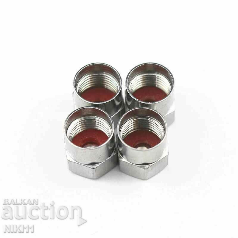 Auction 4 pcs. Valve caps for Honda Honda valves Auction 4 pcs. Valve caps for Honda Honda valves